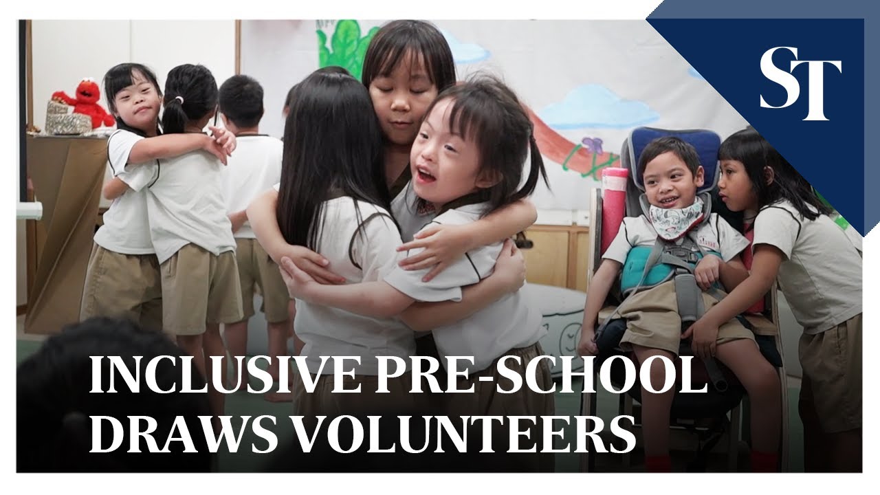 Inclusive pre-school draws volunteers | The Straits Times