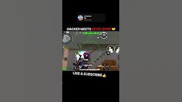 Hacker Meets Devloper🤝#bgmi #pubgmobile #pubg #shorts #bgmihighlights #bgmishorts #funny #bgmihacker