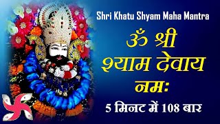 Om Shree Shyam Devay Namah 108 Times : Fast : Shri Khatu Shyam Mantra screenshot 5