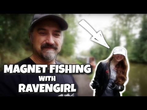 MAGNET FISHING with RAVENGIRL #vanlife #magnetfishing