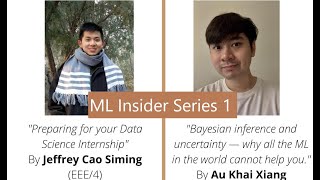 Machine Learning Insider Series 1 | Data Science Internship & Bayesian Inference Research. screenshot 1