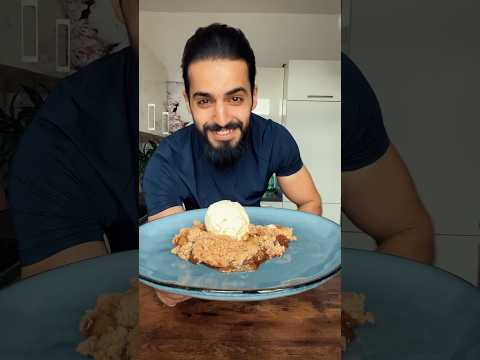 كرامبل التفاح حلويات سهلة وصفة حلى سهلة وتنفع للازمات  حلويات