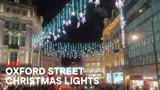 Oxford Street Christmas Lights 2023 Live Switch On
