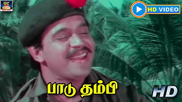 Paadu Thambi | பாடு தம்பி | Enga Ooru Sippai | Video Songs | Arjun | Sree Bhanu | S.A.Rajkumar | HD