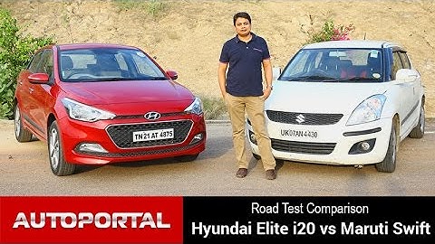 Comparison - Hyundai Elite i20 Vs Maruti Swift - Autoportal
