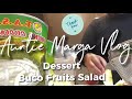 How to make fruits salad with buco young coconutsauntie marga vlog