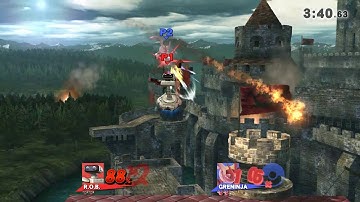 Reverse down b cancels