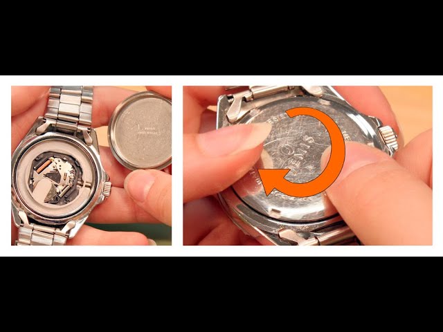 How to Open a Watch With Common Household Items Without Pro Tools - YouTube