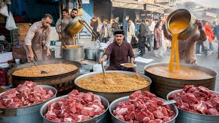 PAKISTANI STREET FOOD COMPILATION 2025 | TOP 5 AMAZING WINTER SPECIAL MOST VIRAL STREET FOOD RECIPES