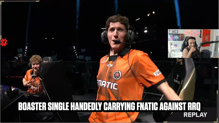 Boaster Carrying Fnatic For 9 minutes Straight | FNC VS RRQ VCT CHAMPS 2025