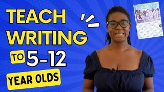 How to Teach a Child to Write - FUN &amp; EASY Writing