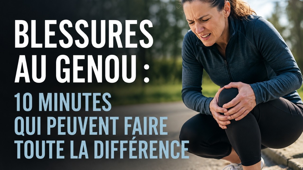 Blessures au genou : 10 minutes qui peuvent faire toute la différence
