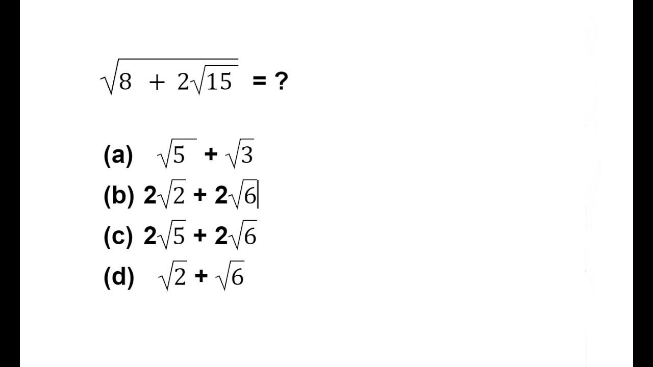 Can You Find The Value Of Square Root Of 8 Plus Two Root Five Square can-you-find-the-value-of-square-root-of-8-plus-two-root-five-square