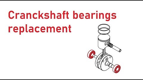 Vittorazi Moster plus Crankshaft bearings replacement. Paramotor engine maintenance series