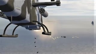 DCS Gazelle(SA-342L) - Challenging Against a Rival with Turret Gun(AI) screenshot 2