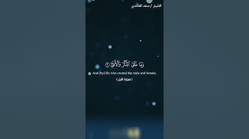 سورة الليل🌃#جزء_عم