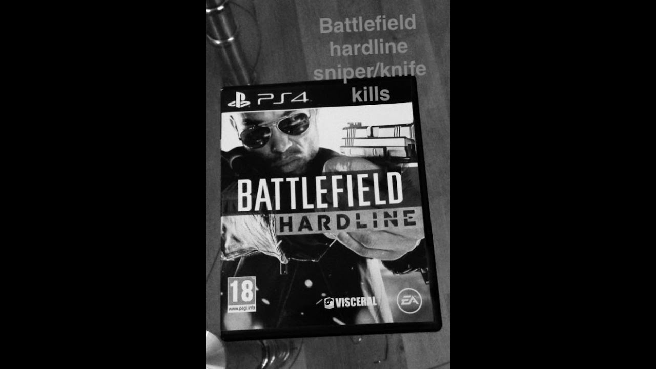 Battlefield hardline sniper/knife kills