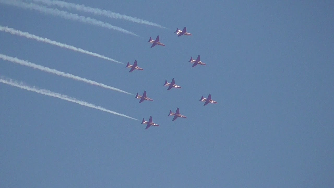 Red Arrows in Greece  Spinghawk 2018