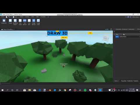 3d Draw Tool I Did Not Make This Script Roblox Studio Youtube