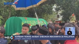 Jenazah TKW Asal Jember Korban Pembunuhan di Malaysia Tiba di Jember - LIS 05/02