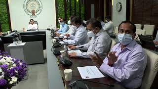 AP CM YS JAGAN review meeting on Covid Vaccination ,Control | YSRCP Library
