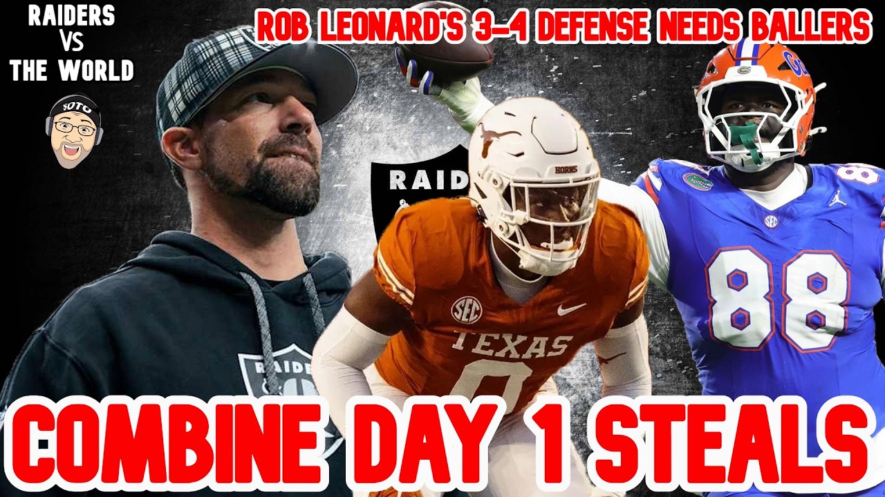 Удачный выбор Роба Леонарда на первом дне драфта НФЛ 2026 года благодаря новой схеме защиты 3-4 #...