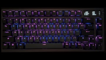 Asus ROG Azoth neon keyboard profile