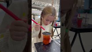 Bubble tea с розой #bubbletea #а4 #кобяков #миланахаметова #клоуна4 #tiktok #likee #глент #roblox