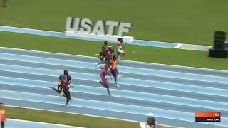 Men's 100m LA Grand Prix - Tebogo, King, Blake