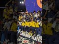 Trophy time for the Michigan Wolverines 🏆🎉 #MarchMadness