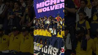 Trophy time for the Michigan Wolverines 🏆🎉 #MarchMadness
Watch highlights, game recaps and much more from the NCAA Division I men’s and women’s basketball tournaments on the official NCAA March Madness YouTube channel. Subscribe now to be updated on the latest videos: https://www.youtube.com/marchmadness Trophy time for the Michigan Wolverines 🏆🎉 #MarchMadness