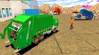 Garbage Truck Simulator 2018 City Cleaner Service Android Game screenshot 1
