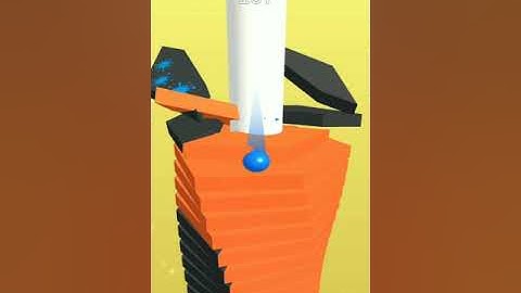 Stack Ball Gameplay Walkthrough Level - #8 #Shorts