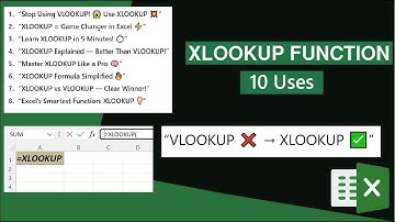 Xlookup in Excel | Replace VLOOKUP & HLOOKUP Easily | Master Excel XLookup Function 🔥