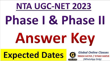 UGC NET Phase 1 Answer Key | NTA UGC NET Public Notice 2023 |Important Update for UGC NET 2023