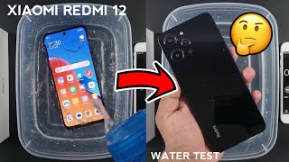 Xiaomi Redmi 12 Water Test 💦💧| Let's See if Redmi 12 is Waterproof Or Not?