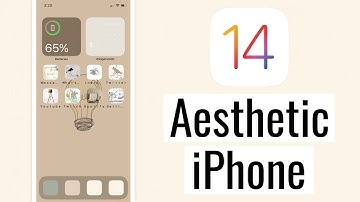 How To Have Aesthetic iPhone Widgets Shortcuts and Icons | How To Customize Your iPhone iOS 14