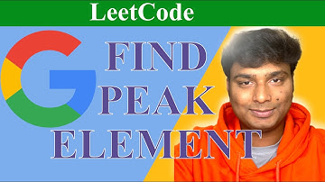 Google Facebook Amazon LeetCode : Find Peak Element