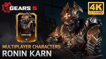 Gears 5 - Multiplayer Characters: Ronin Karn