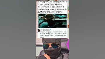 Val Kilmer’s Reload in Heat Was So Accurate, the Military Uses It for Training 🎯🔥