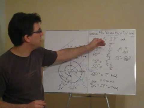 Video: Rozdíl Mezi Radianem A Stupněm
