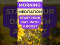 Start your day with a boost #meditation #yoganidra