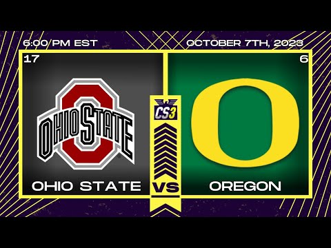 PFL College Series 3 17 Ohio State vs 6 Oregon Week 6  Madden 22