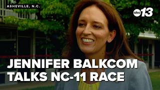 Jennifer Balkcom, GOP nominee for NC-11 race, talks with News 13