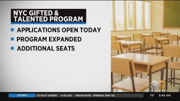 NYC opens applications for Gifted and Talented program