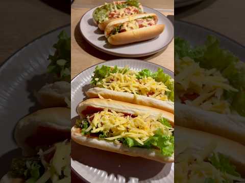 Хот-доги 🌭#хотдог #hotdog #рецепт #recipe #рецепт #фастфуд #fastfood #foodblog #фудблог #еда