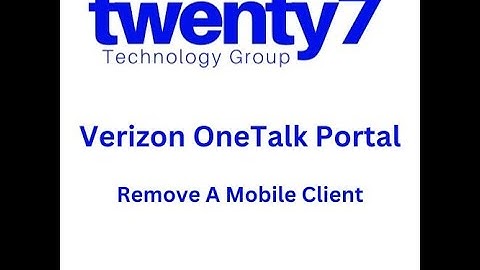 Portal: Creating a Schedule in the Verizon OneTalk Portal