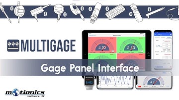 MultiGage Tutorial - Gage Panel Interface