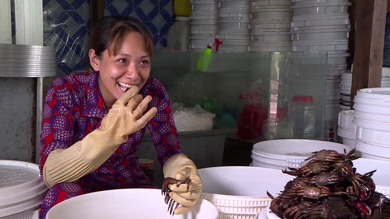 Cà Mau - Nghề Ba Khía Muối