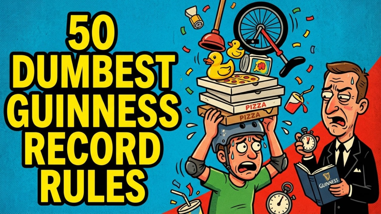 50 Dumbest Guinness Record Requirements Nobody Expects